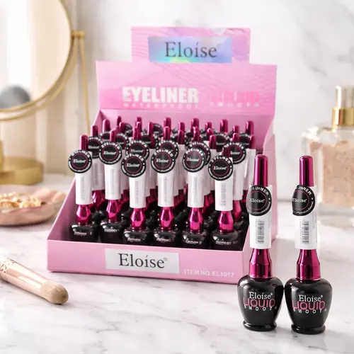 Delineador Liquido P/ojos Waterproof Eyeliner Eloíse Negro