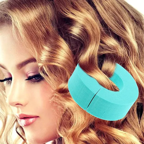Anillos De Esponja Para Peinar Y Rizar El Cabello