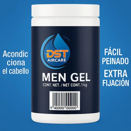 Gel Fijador Extra Fuerte Profesional Dst Haicare 1 Kg