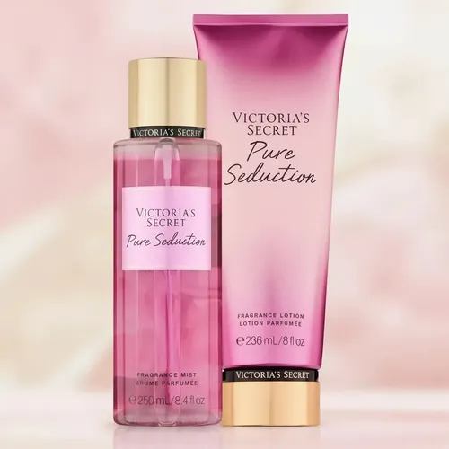 Kit Pure Seduction Body Splash + Crema Victoria’s Secret