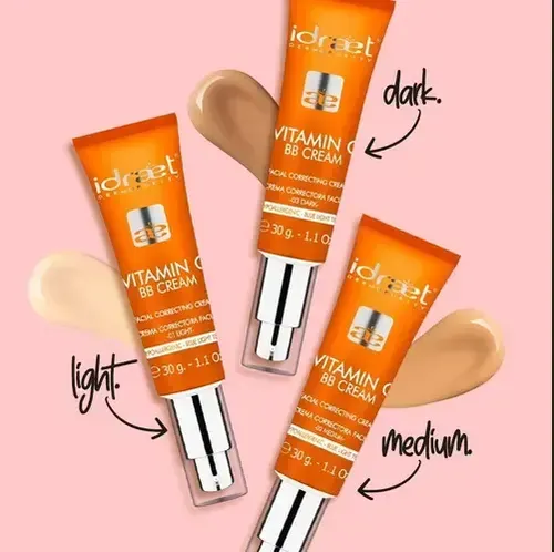 Vitamin C Bb Cream Crema Facial 03 Dark 30 G.