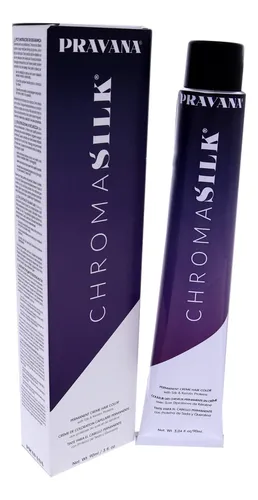 Tinte De Pelo Pravana Chromasilk 7.11 Rubio Ceniza Intenso