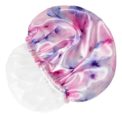 4 Piezas: Gorros De Ducha Para Mujeres, Cómodo Y Suave Flower C 4 Pcs/set