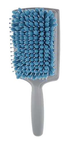 Cepillo Para Barba Con Toalla Microfibra 1 Pieza Azul Rosa