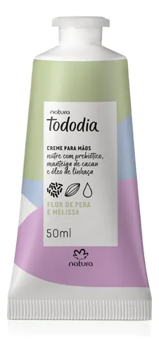 Natura Tododia Crema Para Manos Flor De Pera Y Melisa 50 Ml