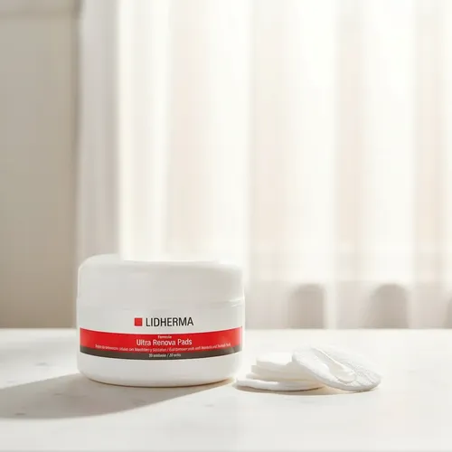 Ultra Renova Pads Grasa Acne Salicilico Mandelico Lidherma