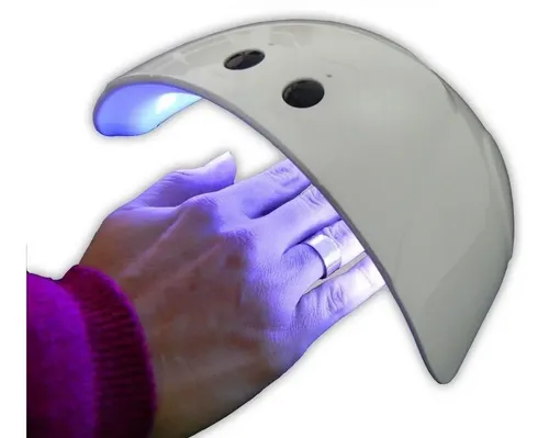 Cabina De Uñas Con Sensor 8 Luz Led Uv K2 Para Secado