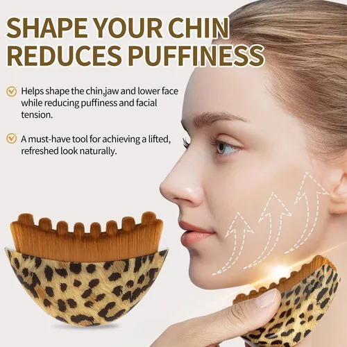 X 2 Brochas Contorno Facial Linfático Masaje Drenaje