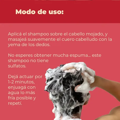 Shampoo Protección Color Hairfy – para Cabello Teñido, Sin Sulfatos, Parabenos y Siliconas – 300ml