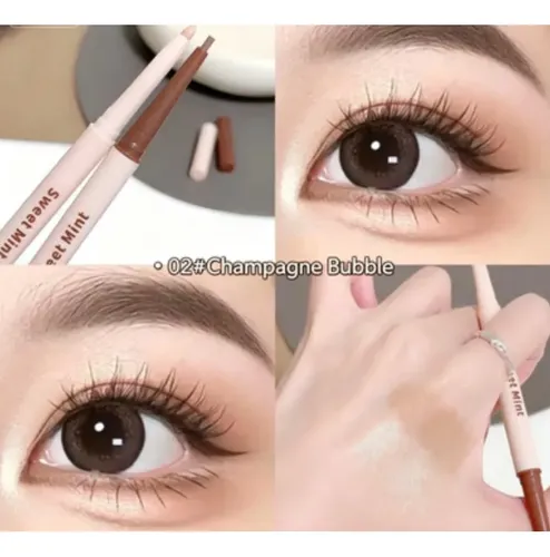 Lápiz De Ojos 2 En 1 Para Párpados Inferiores