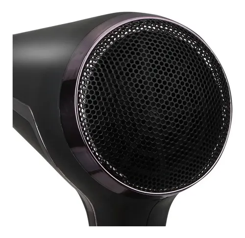 Secador De Pelo Yelmo Sc-3625 De 2000w Tourmaline Ion Color Negro