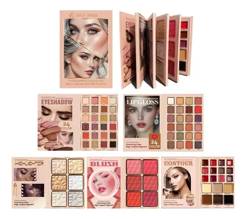 Maquillaje Kit 78 Colores Katiluxiya Color 01