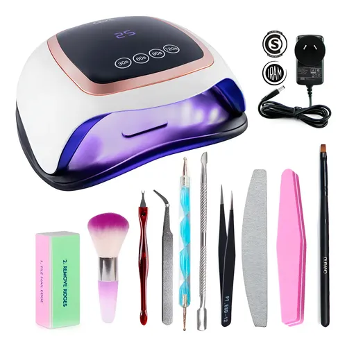 Lampara Uv Cabina Uñas Led Gadnic Automatica Temporizador