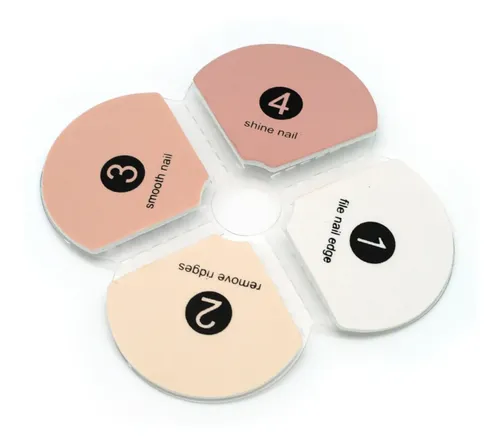 Buffer De Uñas Fibra De Madera Bamboo 3c