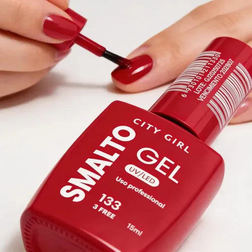 City Girl Esmalte Semipermanente Uv/led 15ml Para Uñas 133