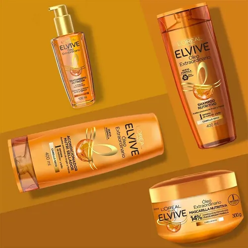 Kit Elvive Óleo Extraordinario Rutina Completa 2