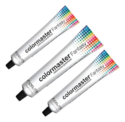 Tintura Fidelité Fantasy Colormaster En Crema X3 Unidades