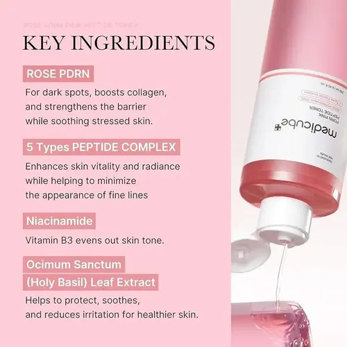 Medicube Pdrn Salmon Serum Cica Exosome Tonico