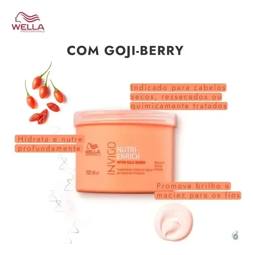 Mascarilla Wella Profesionals Nutri Enrich Invigo 500 Ml