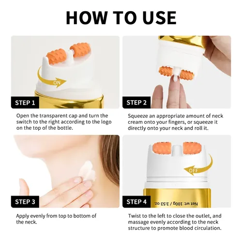Crema Reafirmante Para El Cuello, Hidratante Y Reafirmante,