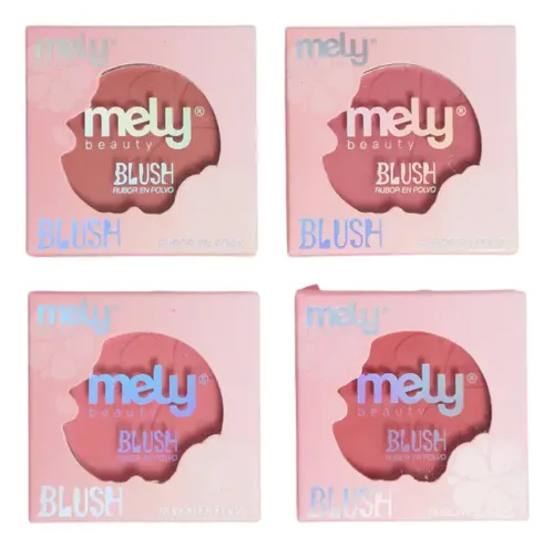 Mely Rubor En Polvo Natural Blush Varios Tonos