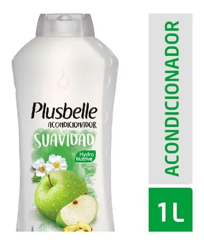 Acondicionador Plusbelle Suavidad 1L Libre Crueldad Todo Tipo Cabello