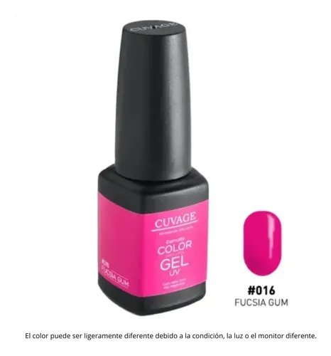 Esmalte De Uñas Semipermanente X 1 Cuvage Gel Colores Cabina