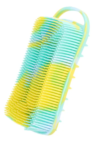 Exfoliante Corporal De Silicona Y Masajeador Capilar