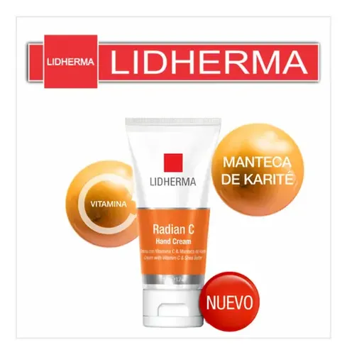 Radian C Hand Cream Suavizante Antiage Para Manos Lidherma