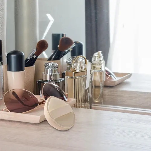 Esponja Y Aplicador Para Maquillaje En Polvo