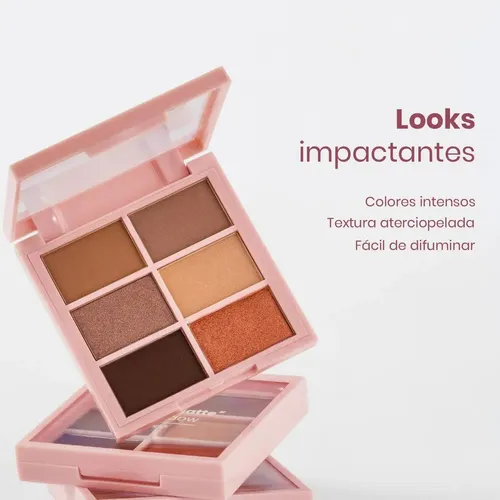 Set Maquillaje Cher Peachy In Pink 3 Piezas Ojos Y Labios