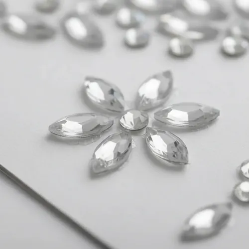 Gemas Strass X12 Autoadhesivas Cara Cuerpo Sticker Fiesta