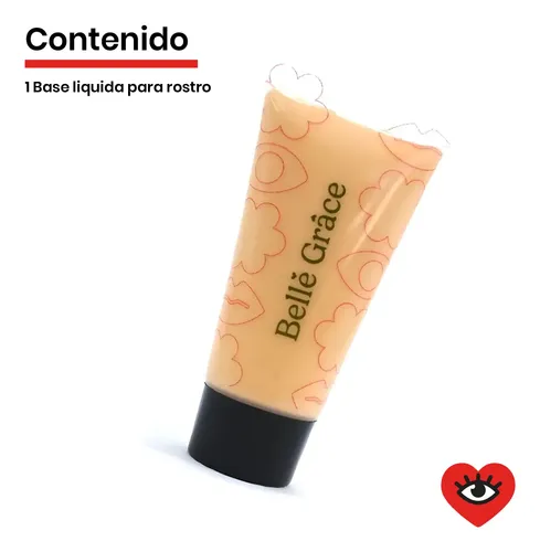 Base Liquida Rostro Liquid Foundation Maquillaje Veoquiero