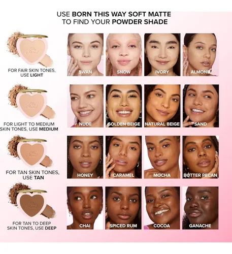 Polvo Fijador Flexible Too Faced Born This Way 4 Deep