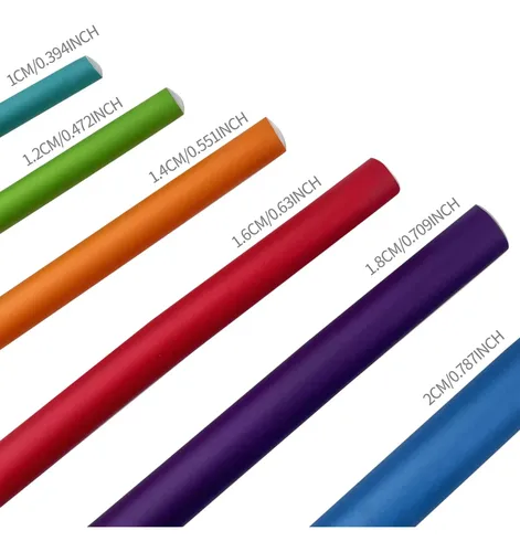 Rulos Flexibles 40pcs For Rizar El Cabello Sin Calor 40pcs