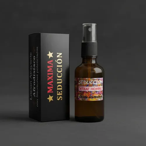 Locion Atrae Hombre Afrodisiaco Único 50 Ml Con Feromonas