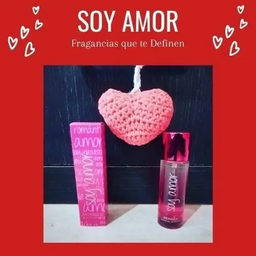 Perfume Soy Amor Para Mujer. Monique. ¡¡riquisimo!!