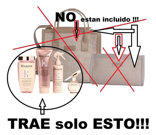 Combo Kerastase Gloss Absolu Shampu+ Enjuague+ Spray+ Aceite