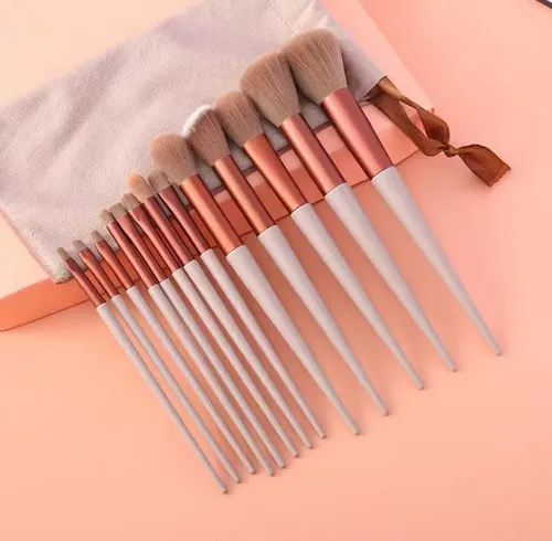 Set De 13 Brochas De Maquillaje Beauty Makeup Brush E Brush