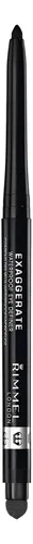Lápiz De Ojos Rimmel London Exaggerate Negro 0.28g