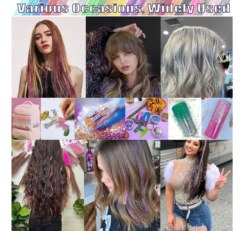 Kit Cintas Para Pelo 22 Colores Chenzi 48