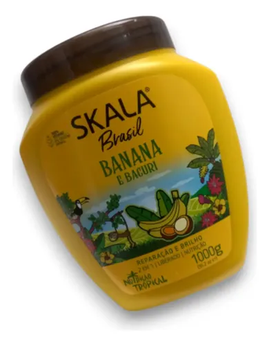 Skala Mascara Crema Peinar Brasil Banana Curly Vegana 1kg