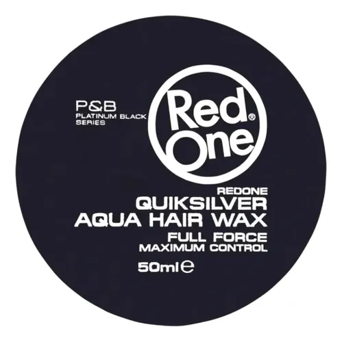 Red One Pomada Brillosa Hair Gel Aqua 50ml Fijacion Fuerte