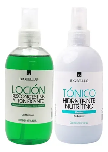 Kit Biobellus Loción Descongestiva + Tónico Hidratante 250ml