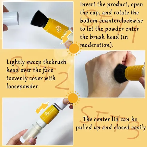 Polvo Spf 50 Mineral Con Brocha Integrada