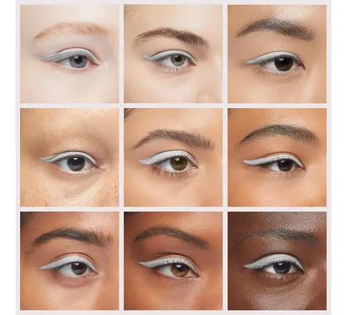 Lápiz De Ojos En Gel Erinde 04 Blanco Impermeable Con
