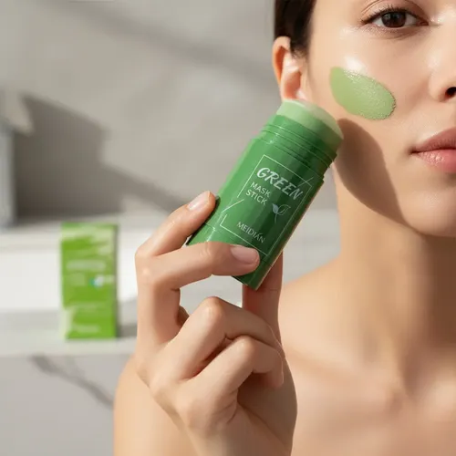 Mascarilla Facial Meidián Green Mask Stick 40g Vegana