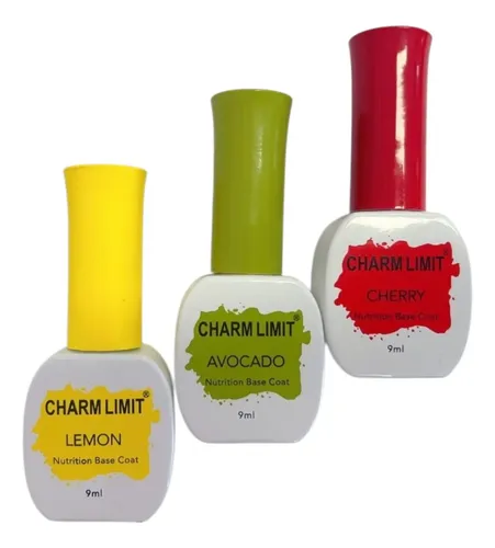 Base Coat Nutritiva Semipermanente Charm Limit Para Uñas