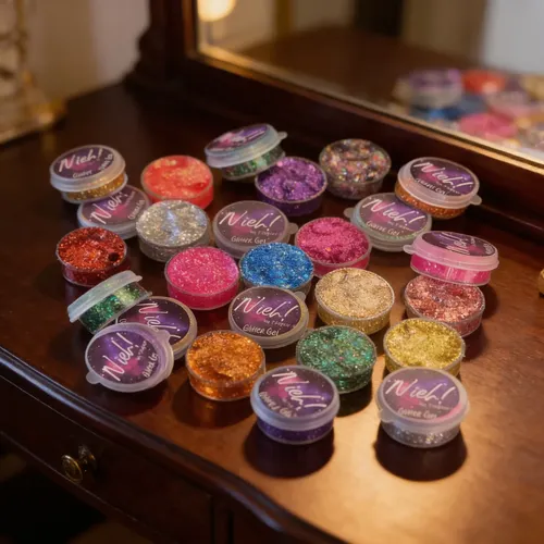 25 Geles Con Glitter Para Maquillaje Artistico Makeup Nieh