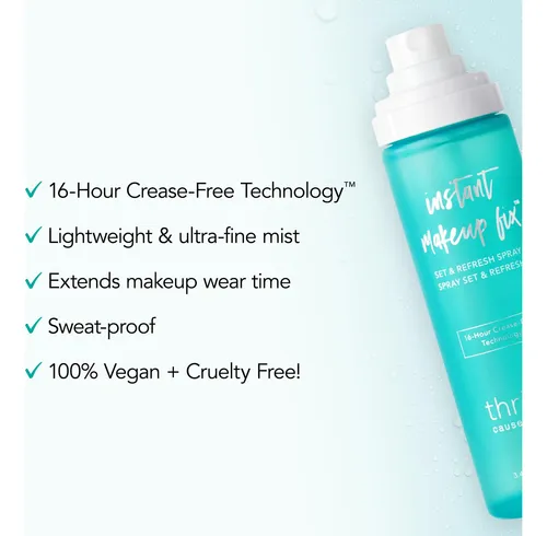Spray Fijador De Maquillaje Thrive Causemetics Instant Makeu